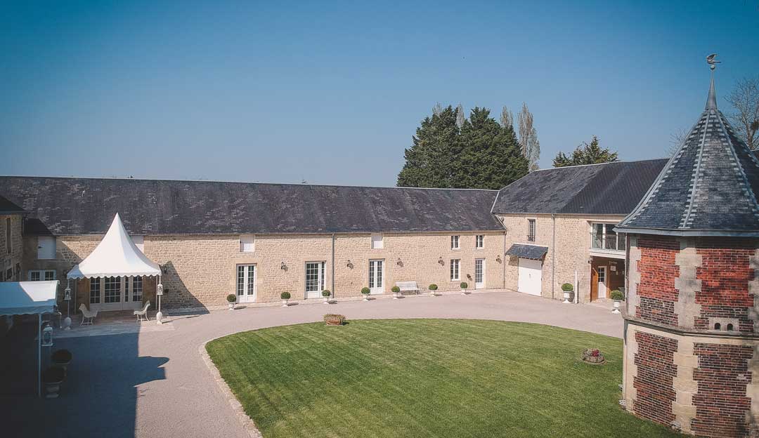 photo drone Domaine mariage Le Colombier photo drone Domaine mariage Le Colombier